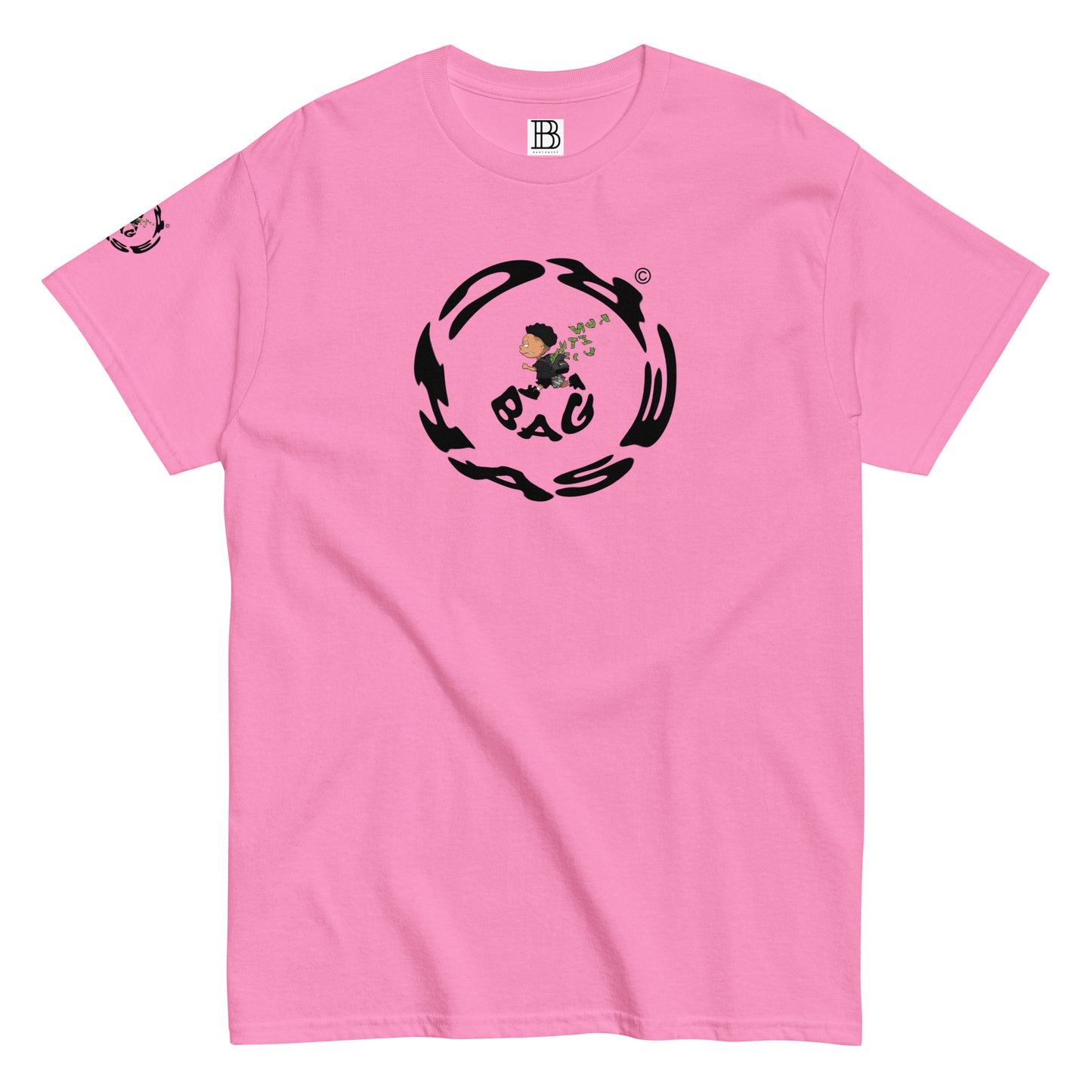 BAGCHASER® THEFT T-SHIRT PINK