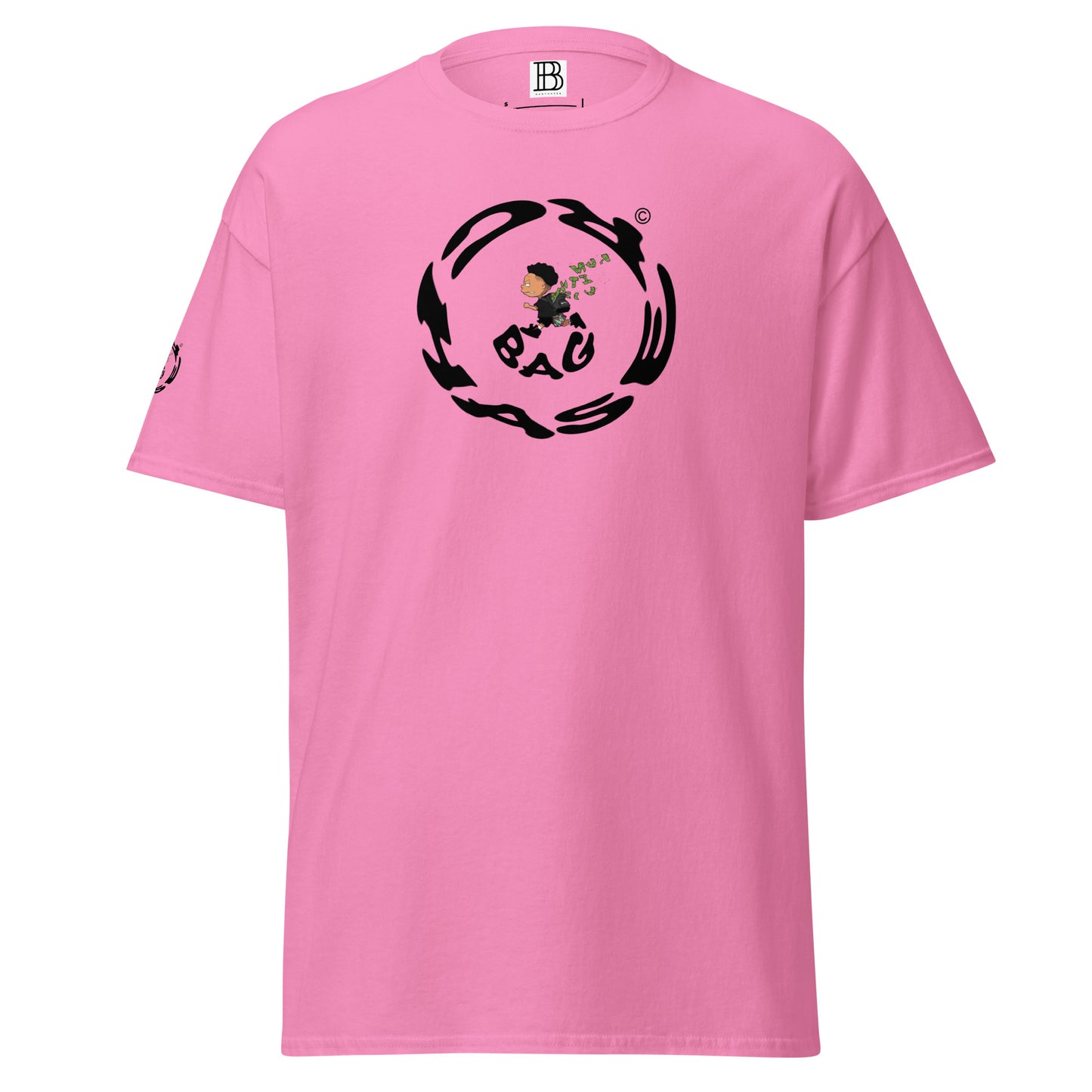 BAGCHASER® THEFT T-SHIRT PINK