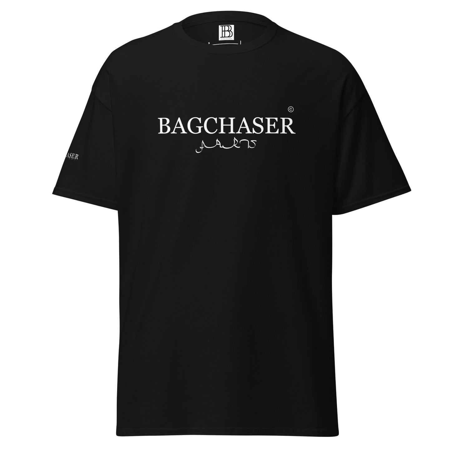 BAGCHASER® PARIS T-SHIRT BLACK