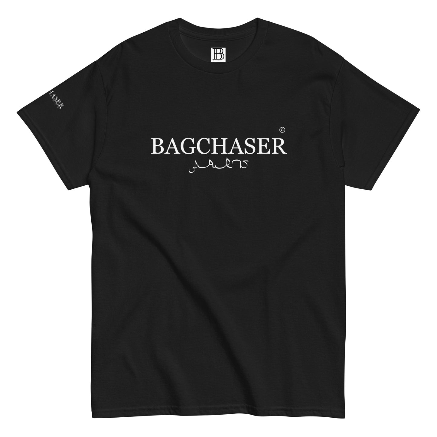 BAGCHASER® PARIS T-SHIRT BLACK