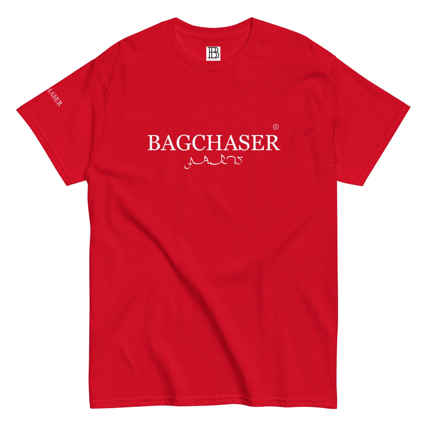 BAGCHASER® PARIS T-SHIRT RED