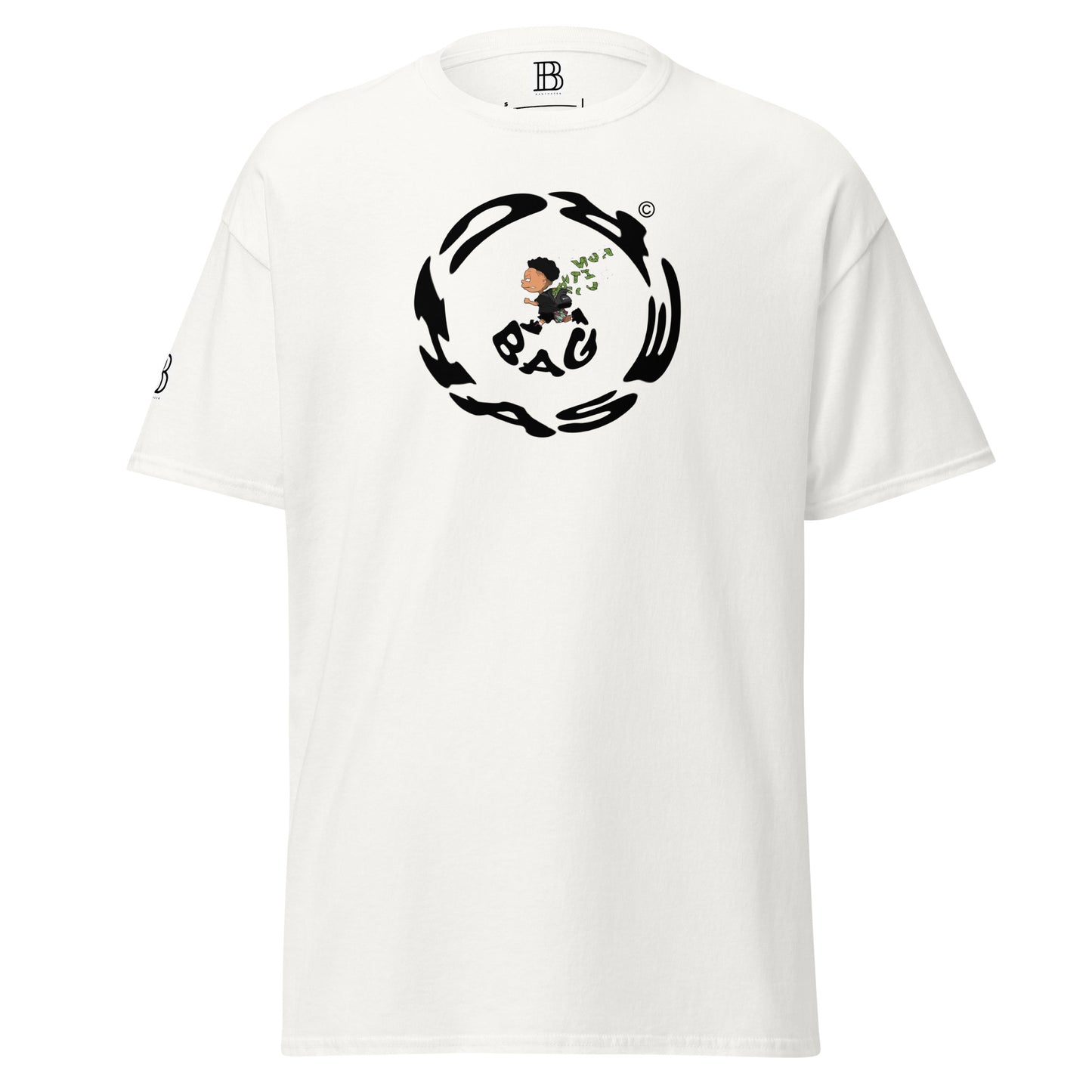 BAGCHASER® THEFT T-SHIRT WHITE