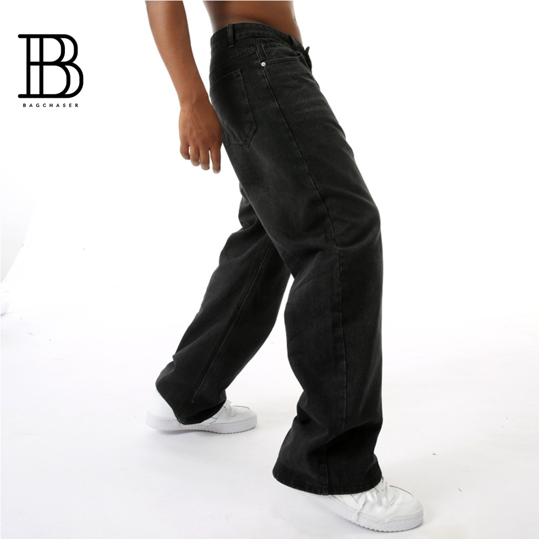 BAGCHASER® BLACK WASHED DENIM